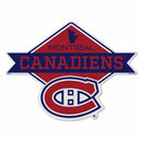 Canadiens Shape Cut Logo With Header Card - Diamond Design