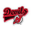 Devils Shape Cut Logo With Header Card - Distressed Design