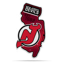 NHL New Jersey Devils Classic State Shape Cut Pennant - Home and Living Room Décor - Soft Felt EZ to Hang By Rico Industries
