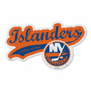 Islanders Shape Cut Logo With Header Card - Distressed Design