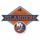 Islanders Shape Cut Logo With Header Card - Diamond Design