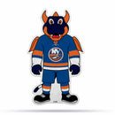 NHL New York Islanders Classic Mascot Shape Cut Pennant - Home and Living Room Décor - Soft Felt EZ to Hang By Rico Industries
