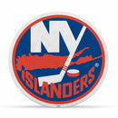 NHL New York Islanders Retro Shape Cut Pennant - Home and Living Room Décor - Soft Felt EZ to Hang By Rico Industries