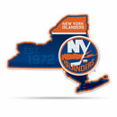 NHL New York Islanders Classic State Shape Cut Pennant - Home and Living Room Décor - Soft Felt EZ to Hang By Rico Industries