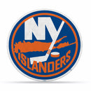 NHL New York Islanders Classic Team Logo Shape Cut Pennant - Home and Living Room Décor - Soft Felt EZ to Hang By Rico Industries