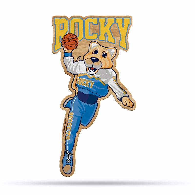 NBA Denver Nuggets Classic Mascot Shape Cut Pennant - Home and Living