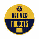 Nuggets Shape Cut Logo With Header Card - Classic Design