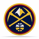 NBA Denver Nuggets Classic Team Logo Shape Cut Pennant - Home and Living Room Décor - Soft Felt EZ to Hang By Rico Industries