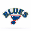 NHL St. Louis Blues Retro Shape Cut Pennant - Home and Living Room Décor - Soft Felt EZ to Hang By Rico Industries