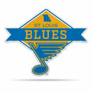 St. Louis Blues Shape Cut Pennant - Diamond Design