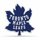 NHL Toronto Maple Leafs Retro Shape Cut Pennant - Home and Living Room Décor - Soft Felt EZ to Hang By Rico Industries