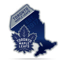 NHL Toronto Maple Leafs Classic State Shape Cut Pennant - Home and Living Room Décor - Soft Felt EZ to Hang By Rico Industries
