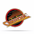 NHL Vancouver Canucks Retro Shape Cut Pennant - Home and Living Room Décor - Soft Felt EZ to Hang By Rico Industries