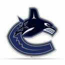 NHL Vancouver Canucks Classic Team Logo Shape Cut Pennant - Home and Living Room Décor - Soft Felt EZ to Hang By Rico Industries