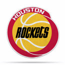 NBA Houston Rockets Retro Shape Cut Pennant - Home and Living Room Décor - Soft Felt EZ to Hang By Rico Industries