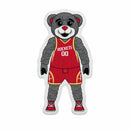 Houston Rockets Mascot Design Shape Cut Felt Pennant
