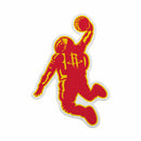 Houston Rockets Dunkstronaut Secondary Logo Shape Cut Felt Pennant