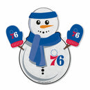 76Ers Snowman Shape Cut Pennant