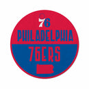 76Ers Shape Cut Logo With Header Card - Classic Design