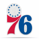 NBA Philadelphia 76ers Classic Team Logo Shape Cut Pennant - Home and Living Room Décor - Soft Felt EZ to Hang By Rico Industries