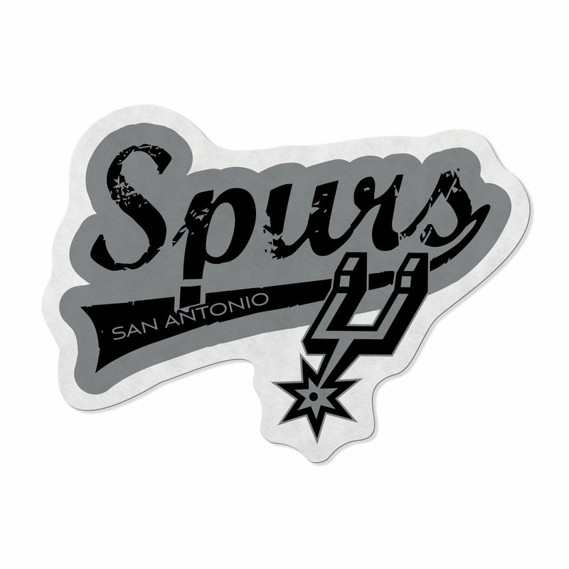 Spurs Shape Cut Logo With Header Card - Distressed Design
