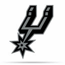 NBA San Antonio Spurs Classic Team Logo Shape Cut Pennant - Home and Living Room Décor - Soft Felt EZ to Hang By Rico Industries