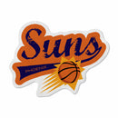 Suns Shape Cut Logo With Header Card - Distressed Design
