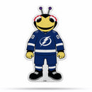 NHL Tampa Bay Lightning Classic Mascot Shape Cut Pennant - Home and Living Room Décor - Soft Felt EZ to Hang By Rico Industries