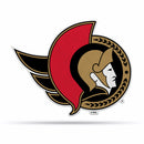 NHL Ottawa Senators Classic Team Logo Shape Cut Pennant - Home and Living Room Décor - Soft Felt EZ to Hang By Rico Industries