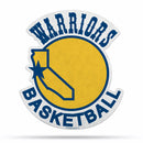 NBA Golden State Warriors Retro Shape Cut Pennant - Home and Living Room Décor - Soft Felt EZ to Hang By Rico Industries