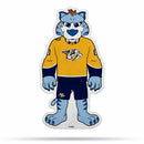 NHL Nashville Predators Classic Mascot Shape Cut Pennant - Home and Living Room Décor - Soft Felt EZ to Hang By Rico Industries