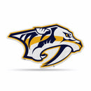 NHL Nashville Predators Classic Team Logo Shape Cut Pennant - Home and Living Room Décor - Soft Felt EZ to Hang By Rico Industries