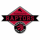 Raptors Shape Cut Logo With Header Card - Diamond Design