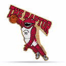 NBA Toronto Raptors Classic Mascot Shape Cut Pennant - Home and Living Room Décor - Soft Felt EZ to Hang By Rico Industries