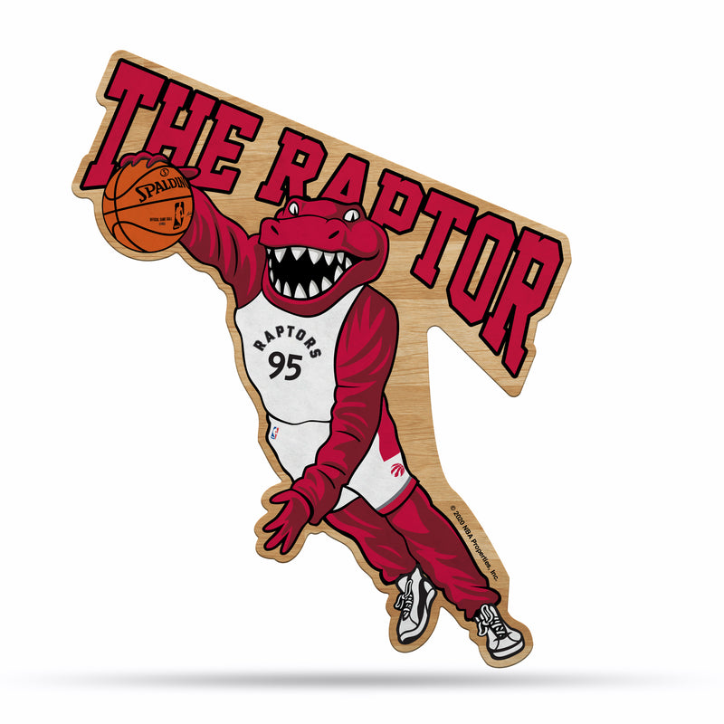 NBA Toronto Raptors Classic Mascot Shape Cut Pennant - Home and Living