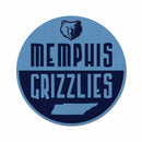 Grizzlies Shape Cut Logo With Header Card - Classic Design