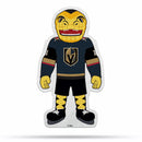 NHL Vegas Golden Knights Classic Mascot Shape Cut Pennant - Home and Living Room Décor - Soft Felt EZ to Hang By Rico Industries