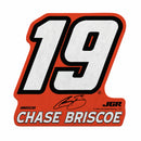 Chase Briscoe Shape Cut Pennant