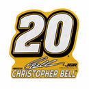 Christopher Bell Shape Cut Pennant