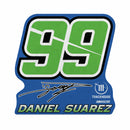 Daniel Suarez Shape Cut Pennant
