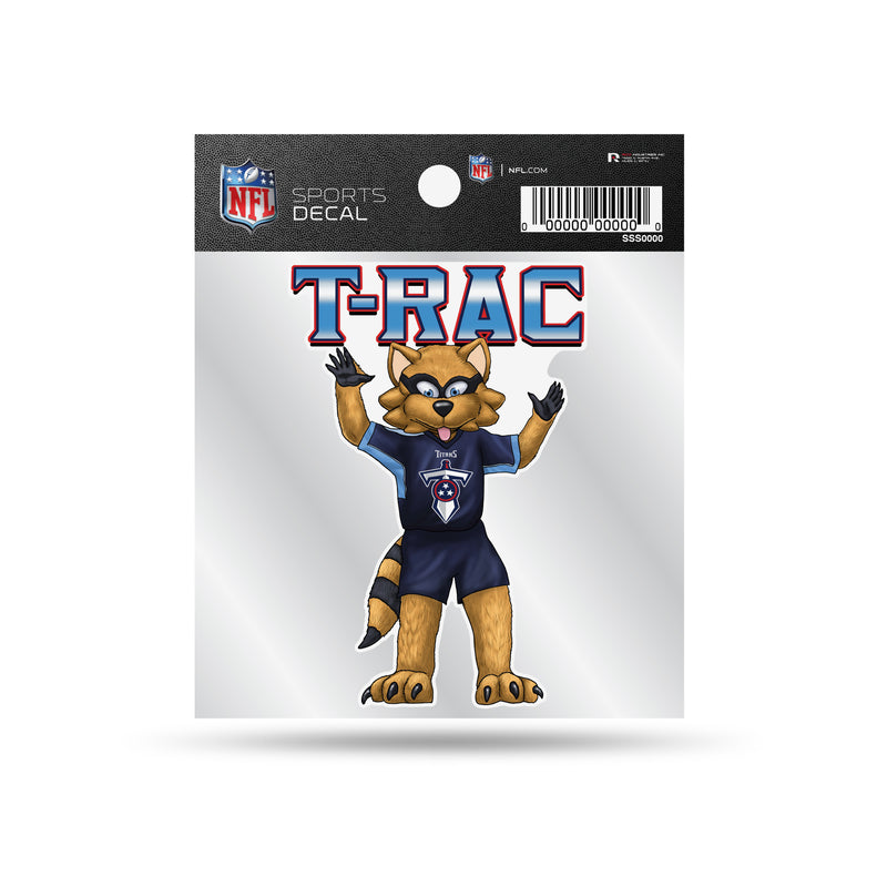 Titans 4"X4" Weeded Mascot Decal