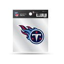Titans Clear Backer Decal W/ Primary Logo (4"X4")