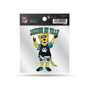 Jaguars 4"X4" Weeded Mascot Decal