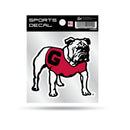 Georgia University 4"X4" Weeded Mascot Decal