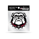 University of Georgia 4" x 4" Clear Backer Decal - Alternate Logo