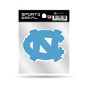 North Carolina Tar Heels Interlocking "NC" 4"X4" Clear Backer Decal