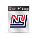 Giants - NY Clear Backer Decal W/ Retro Logo (4"X4")
