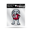 Alabama University 4"X4" Weeded Mascot Decal