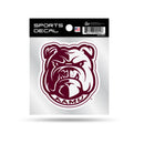Alabama A&M 4X4 Clear Backer Sports Decal