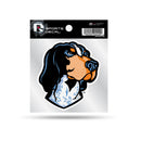 Tennessee University 4"X4" Weeded Mascot Decal